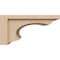 Ekena Millwork 8"W x 16"D x 8"H Wide Emerson Rough Cedar Woodgrain TimberThane Corbel, Primed Tan CORUR08X16X08EMRRCPR - alternate 5